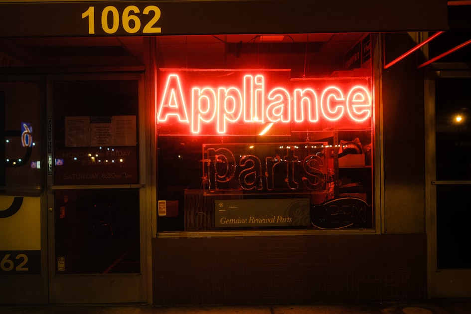 Choosing the Right Appliances